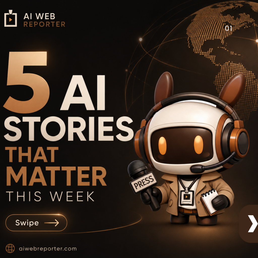 Five major artificial intelligence developments this week