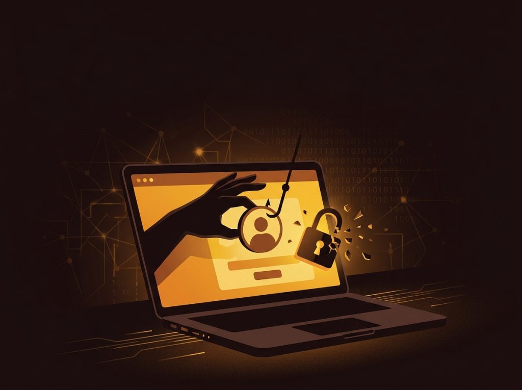 Illustration showing how infostealer malware hijacks Claude AI login sessions